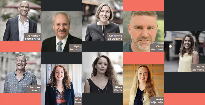 Our international team