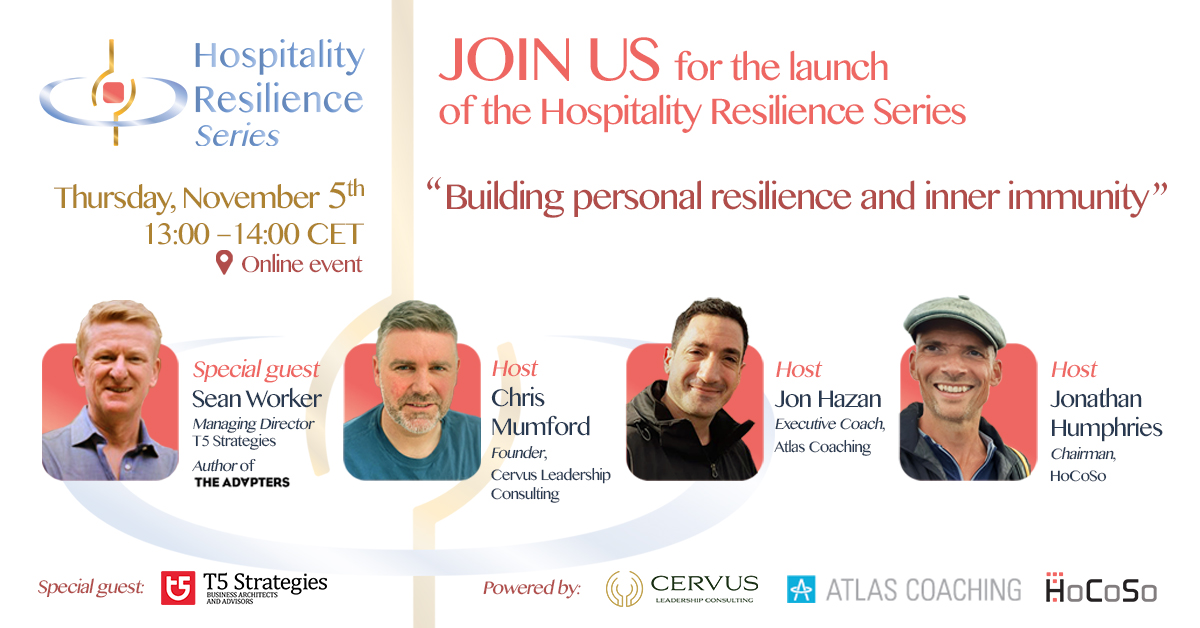 Hospitality Resilience Series - with Sean Worker