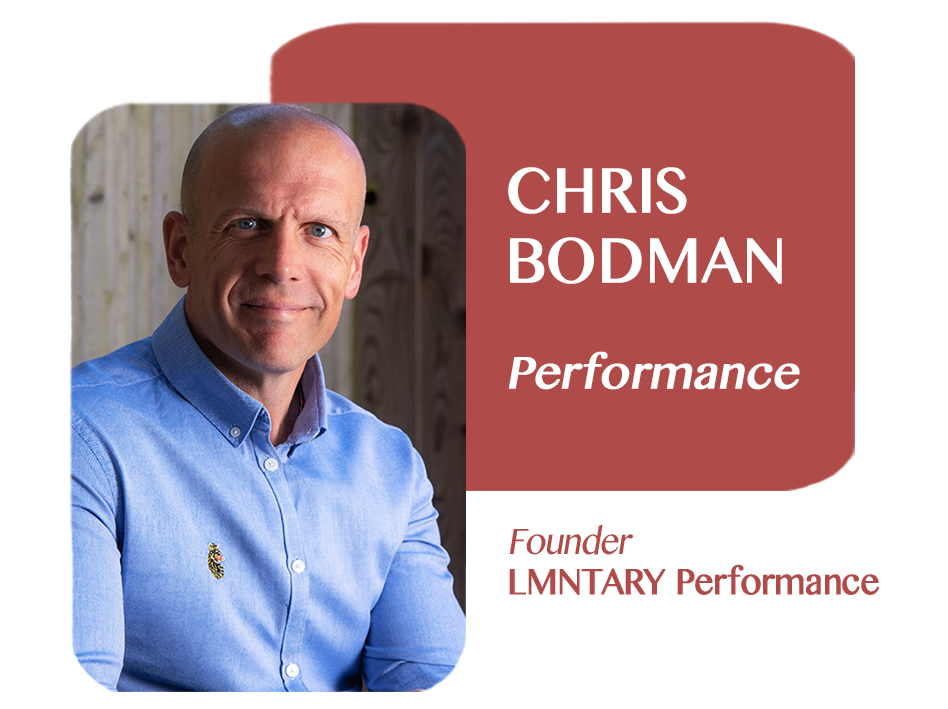 Chris Bodman, Founder, LMNTARY Performance